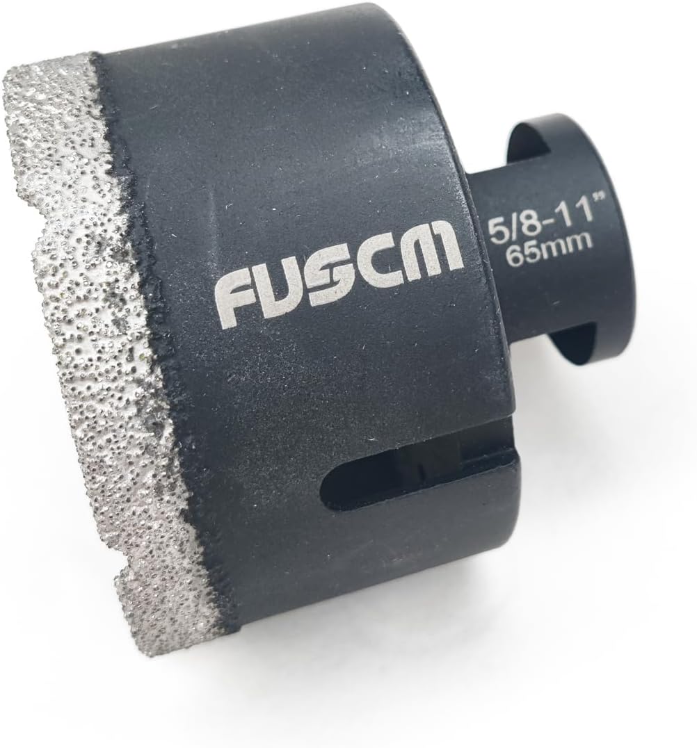 Diamond Core Drill Bits 2-1/2 Inch for Porcelain Ceramic Tile Marble Brick Vacuum Brazed Hole saw 65mm