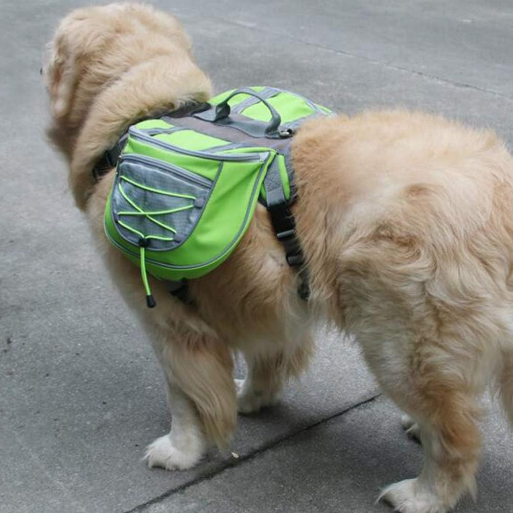 balacoo Doggie Backpack Multi-Functional Large Pouches for Hiking Camping and Walks