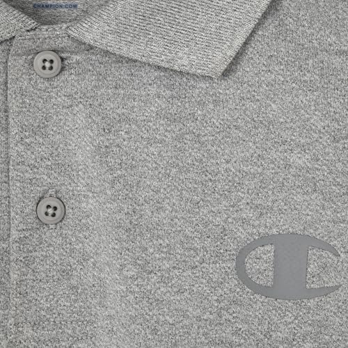 Champion Boys' Athletic Short Sleeve Polo Shirt with Moisture Wicking Stretch Fabric2