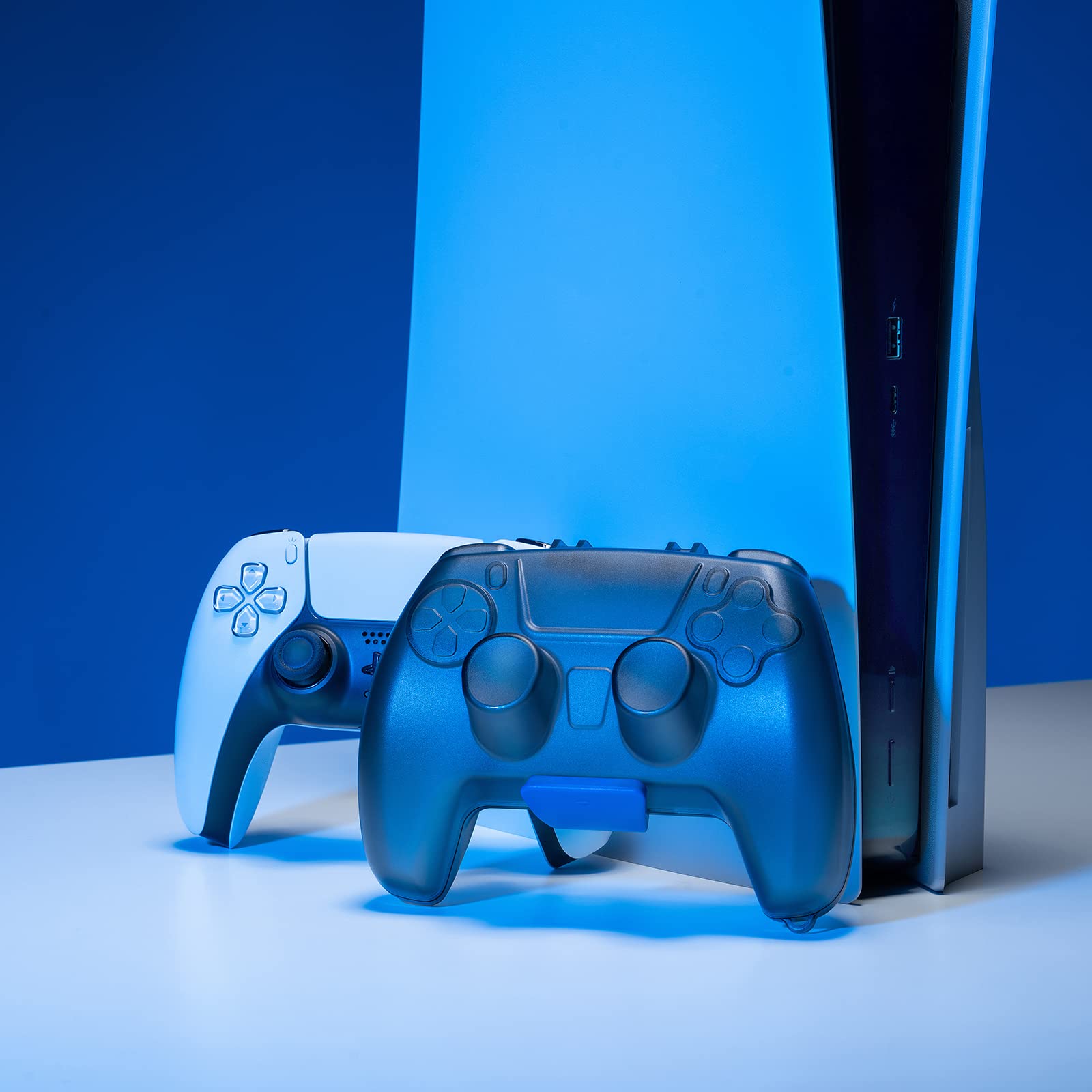 tomtoc Coque pour Manette PS5, étui de Protection de Voyage pour télécommande sans Fil PlayStation 5 DualSense, étui Rigide de Rangement Compact, Ultra Fin et léger Accessoires PS5