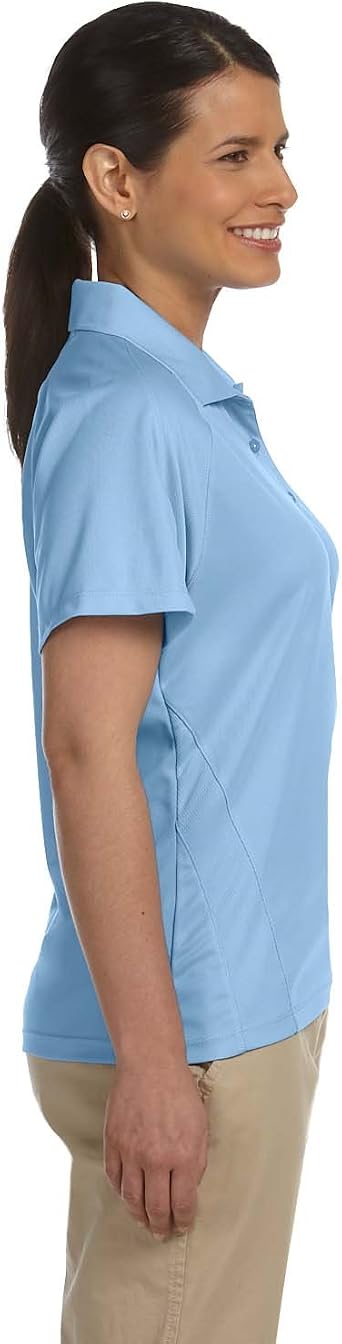 Polytech Mesh Polo for Ladies by Harriton