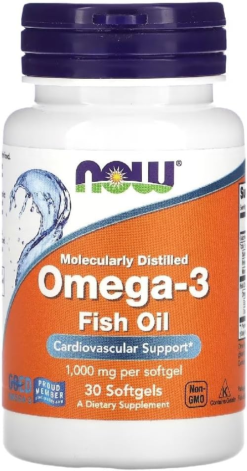 Now Foods Omega-3 : Avis complet sur l’huile de poisson haute concentration pour la santé cardiaque et cérébrale – 30 gélules Now Foods Omega-3 : Avis complet sur l’huile de poisson haute concentration pour la santé cardiaque et cérébrale – 30 gélules