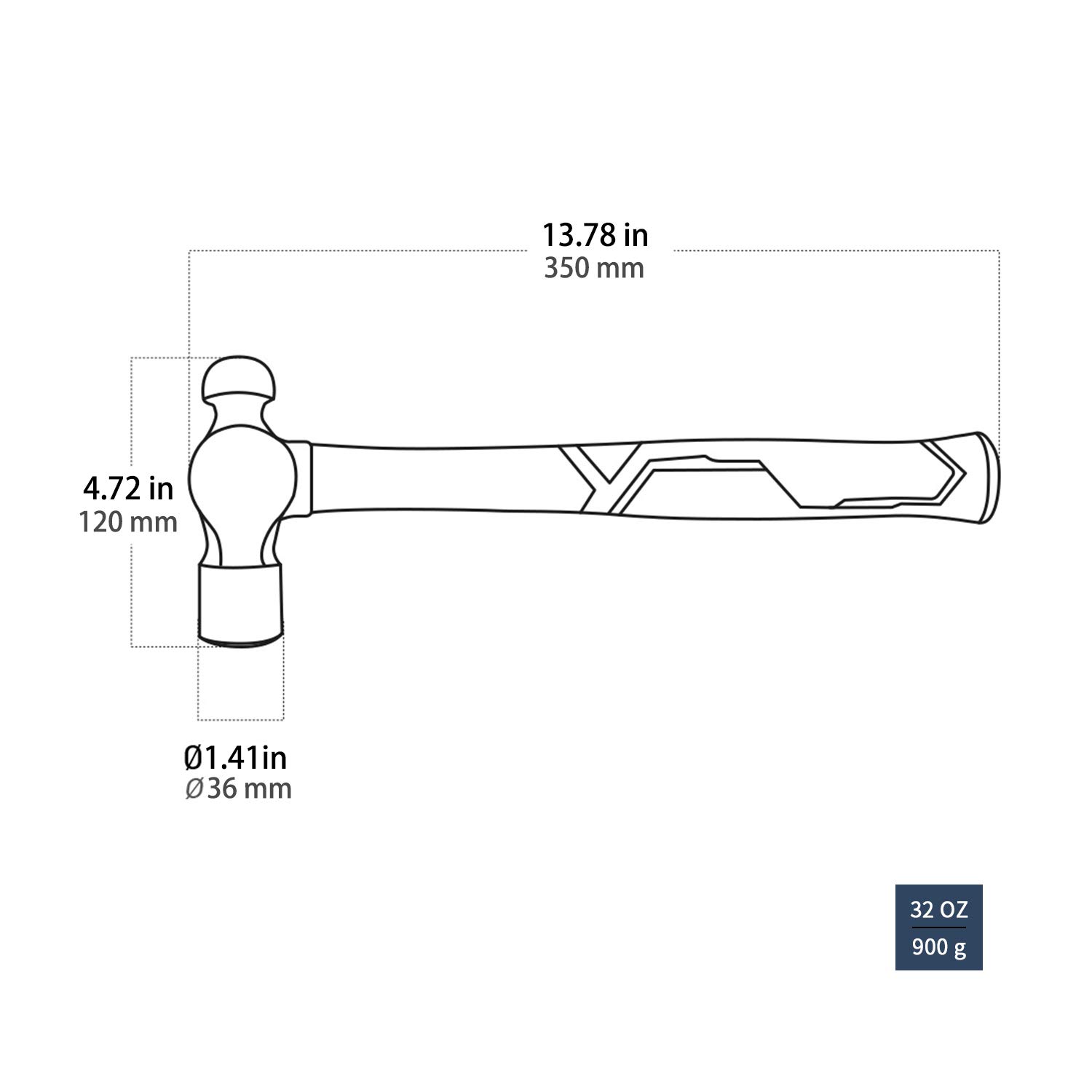 Ball Peen Hammer Diagram