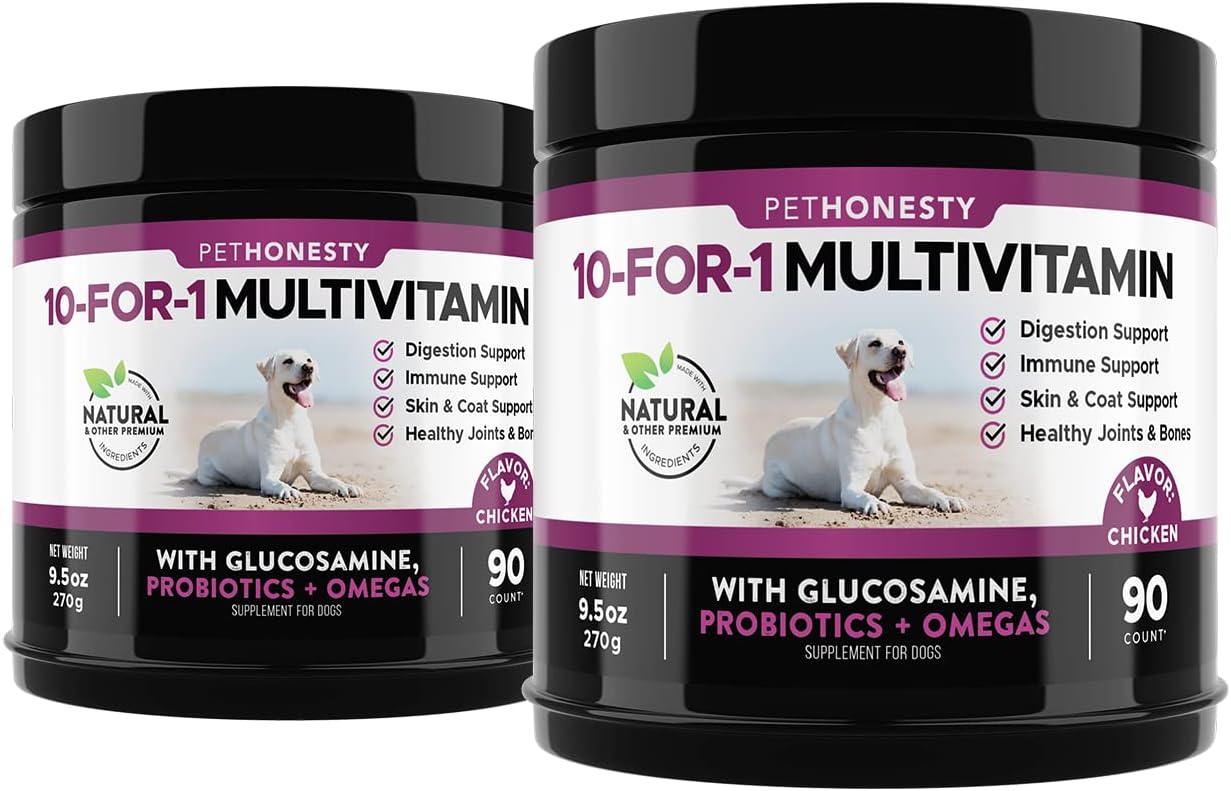 Pet Honesty 10 in 1 Dog Multivitamin Glucosamine