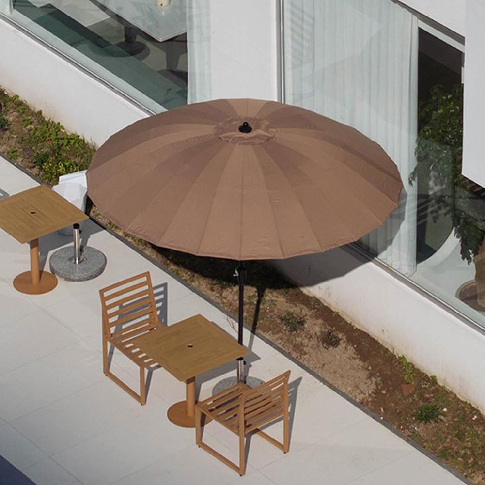 Parasol ogrodowy na zewnątrz, 9 m, parasol szanghajski, pochylony parasol przeciwsłoneczny, ochrona przed promieniowaniem UV na taras targ podwórko balkon