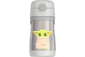 THERMOS Vacuum Insulated Stainless Steel 10oz Straw Bottle