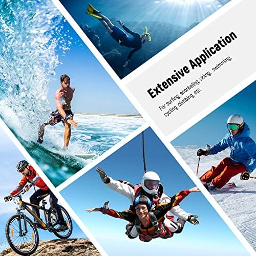 NEEWER Wrist Strap Mount with Thumbscrew Compatible with GoPro Hero11 10 9 8 7 Max Fusion Insta360 DJI AKASO APEMAN Campark SJCAM and More, 360° Rotating Adjustable Action Camera Wrist Band