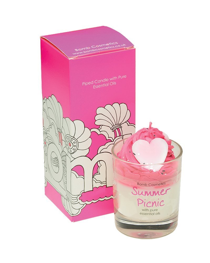Piped Candle by Bomb Cosmetics Summer Picnic