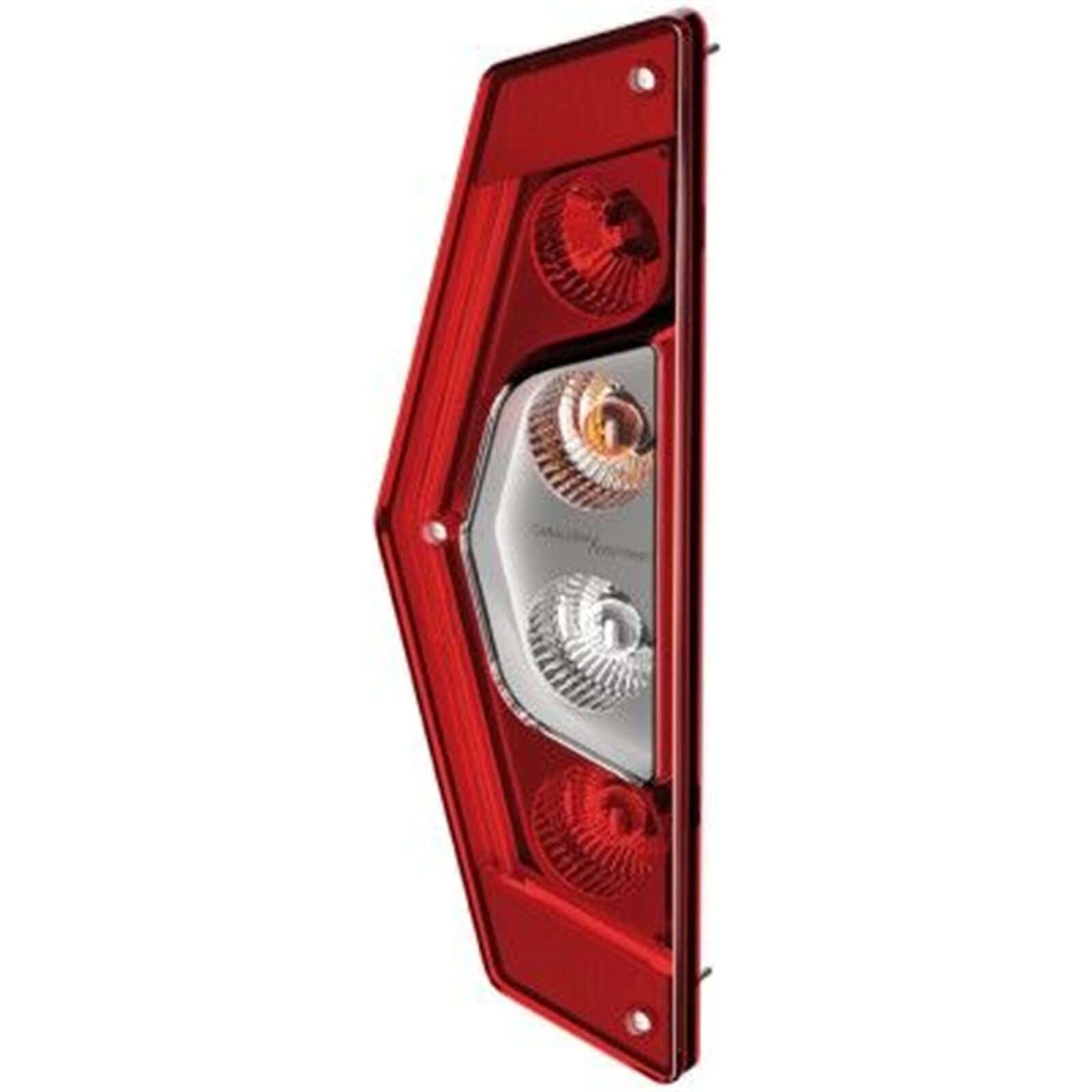 HELLA 2Vp 012 570-121 Feu Arrière - Caraluna X - Hybride - 12V - Montage Encastré/Vissé - Couleur Du Voyant: Limpide/Rouge - Fiche: Fiche Schuko - Droite - Quantité: 1