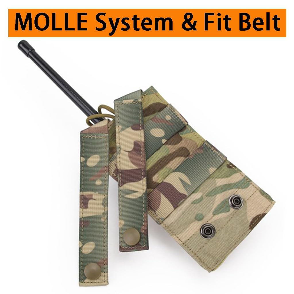 Étuis for Radio, Pochette for Talkie-walkie, Sac d'interphone, étui Radio, Accessoires for Ceintures de Service, Porte-Radio Universel, Pack Radio