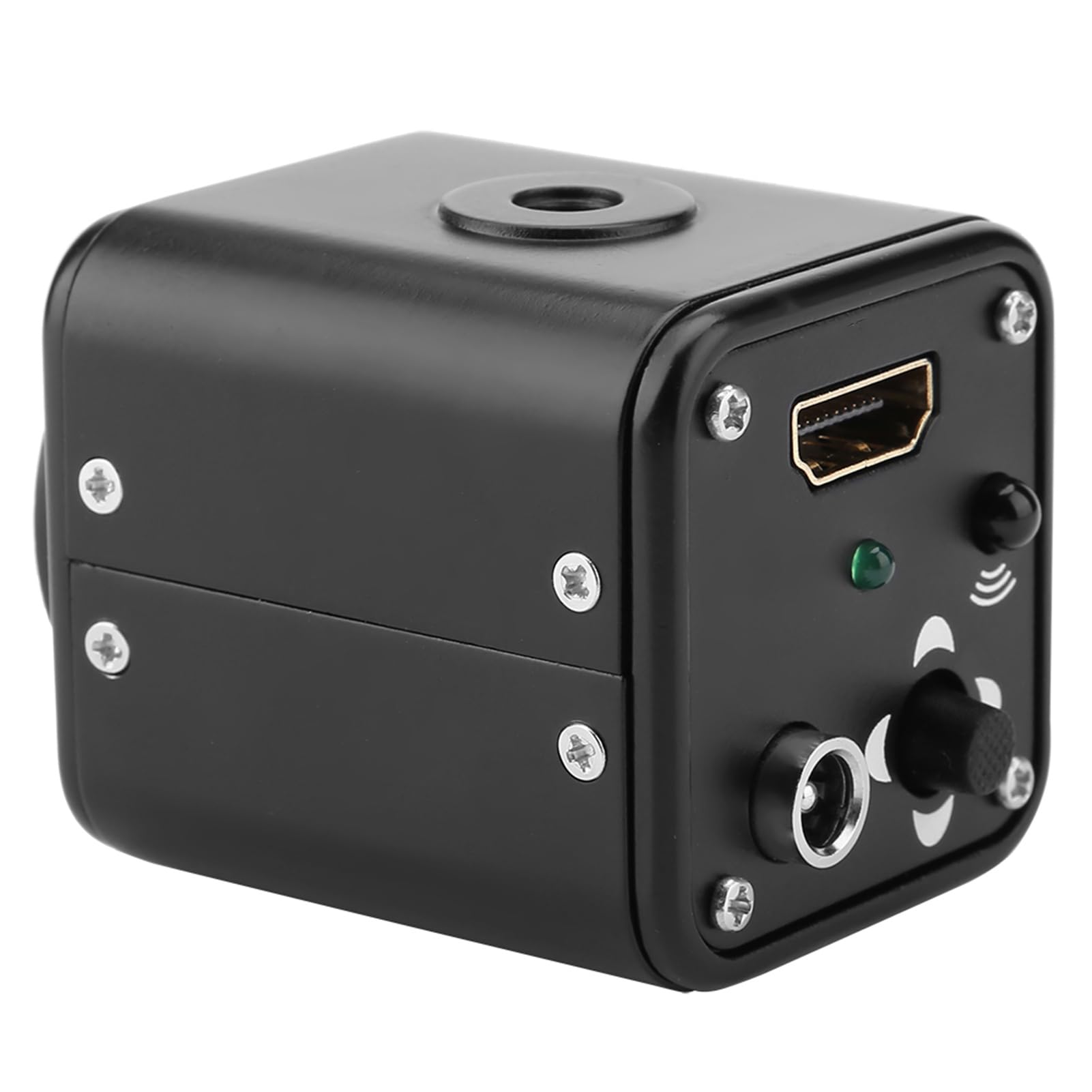 Akozon Microscopio Cámaras industriales HD 1080p HDMI 1/3 "60F / S Cámara para microscopio de Video Industrial Lente C-Mount(EU)