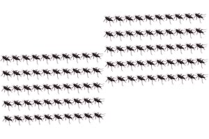 100 Pcs Fake Cricket