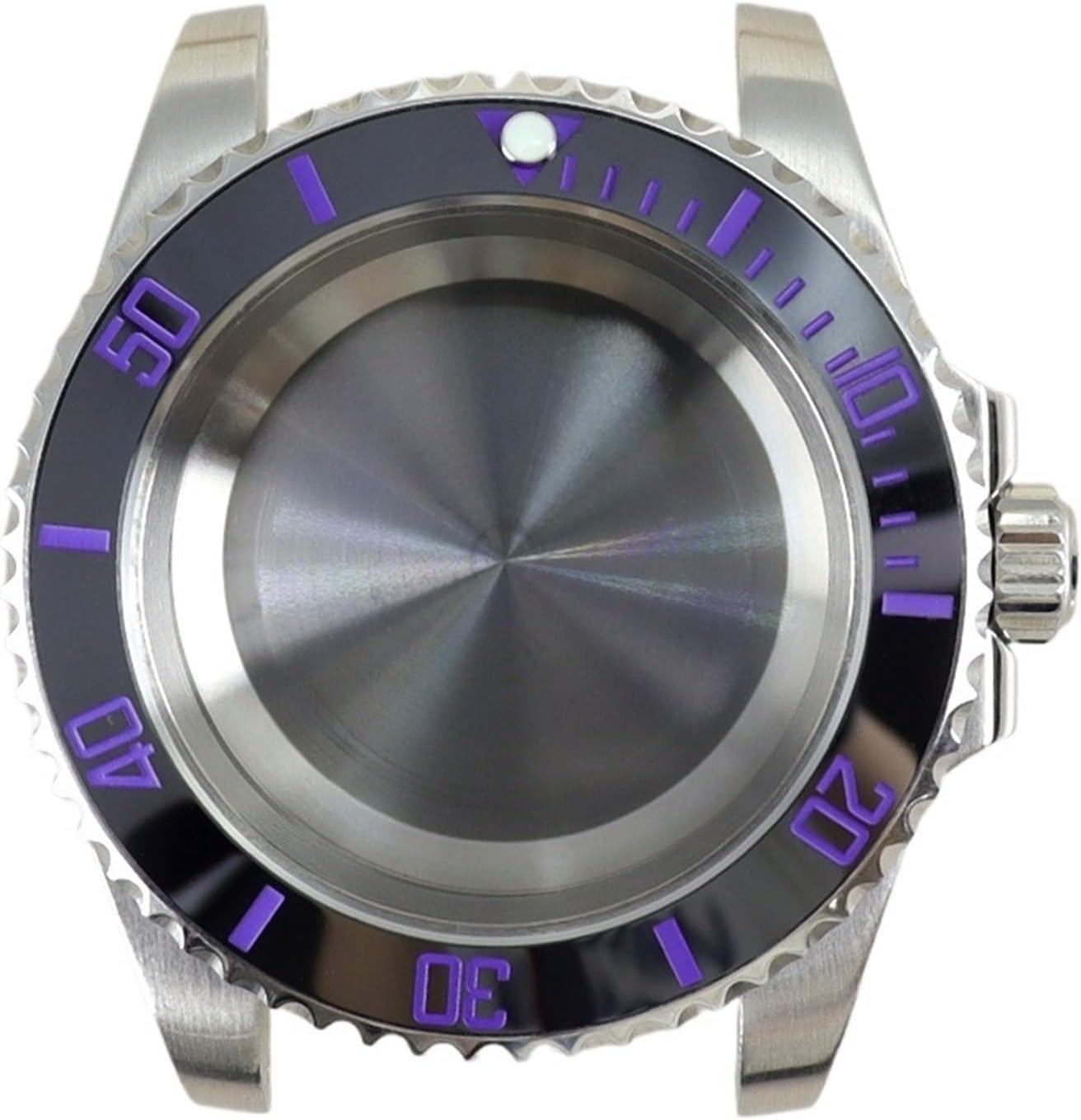 40mm Replacement Watch Parts Screw-in Crown Fit For Seiko NH35 NH36 8215 Eta 2824 Movement 28.5mm Dial Sapphire 20ATM Watch Case