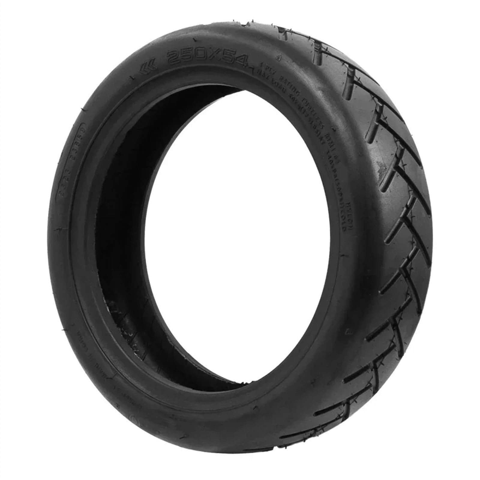 Recambio Rueda Patinete EléCtrico Neumático Sin Cámara 250x54 Uso Apto Para Patinete Eléctrico, Neumáticos Exteriores, Delantero Trasero Inflable De Goma Resistente Al Desgaste