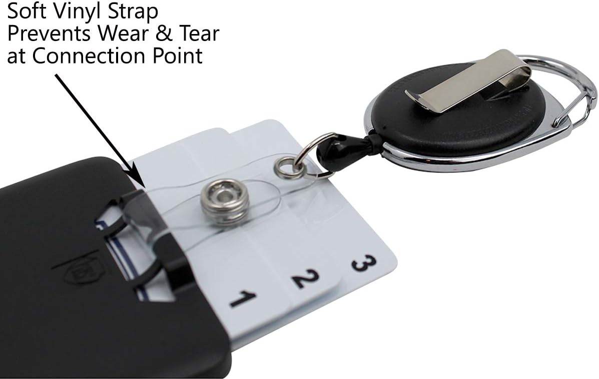 KTRIO - Paquete De 2 Soportes Resistentes Para Tarjetas De