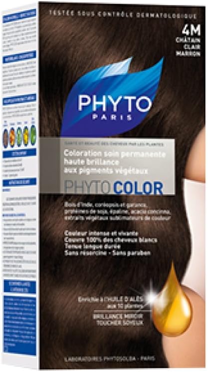 Phytocolor Coloration Permanente Nuance 4M Light Brown Brown