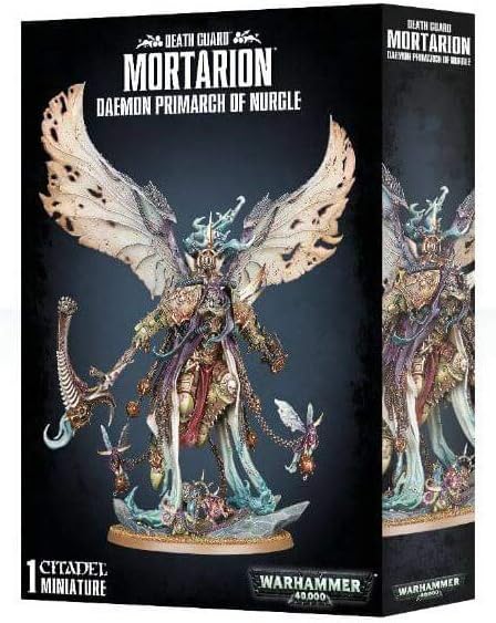 Games Workshop 99120102072" Death Guard Mortarion : Daemon Primarch of Nurgle Game, Black for 5 years to 99 years