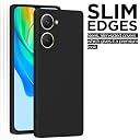 Pikkme Vivo Y03 Back Cover Camera Protection Shockproof Soft Matte Silicone Back Case for Vivo Y03 (Black) gallery image