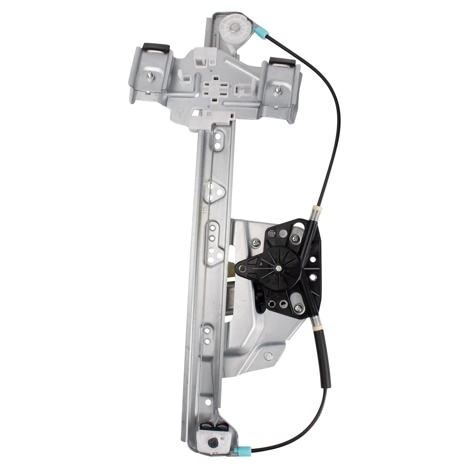 TRQ Rear Right Power Window Regulator &amp; Motor Assembly Passenger Side