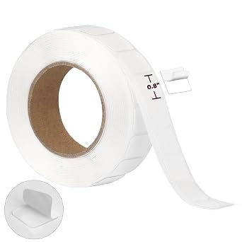 200 PCS Nano Tape Double Sided Squares 0.8" Nano Tape Precut Adhesive Glue Points Double Sided Mounting Putty Picture Hanging Adhesive Dots for Balloon Poster Walls Hanging Removable Tape