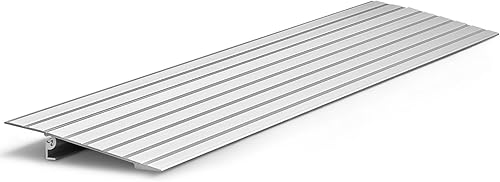 VEVOR Rampa de umbral de puerta de 1 pulgada, rampa de umbral de aleación de aluminio con capacidad de carga de 800 libras, rampas para