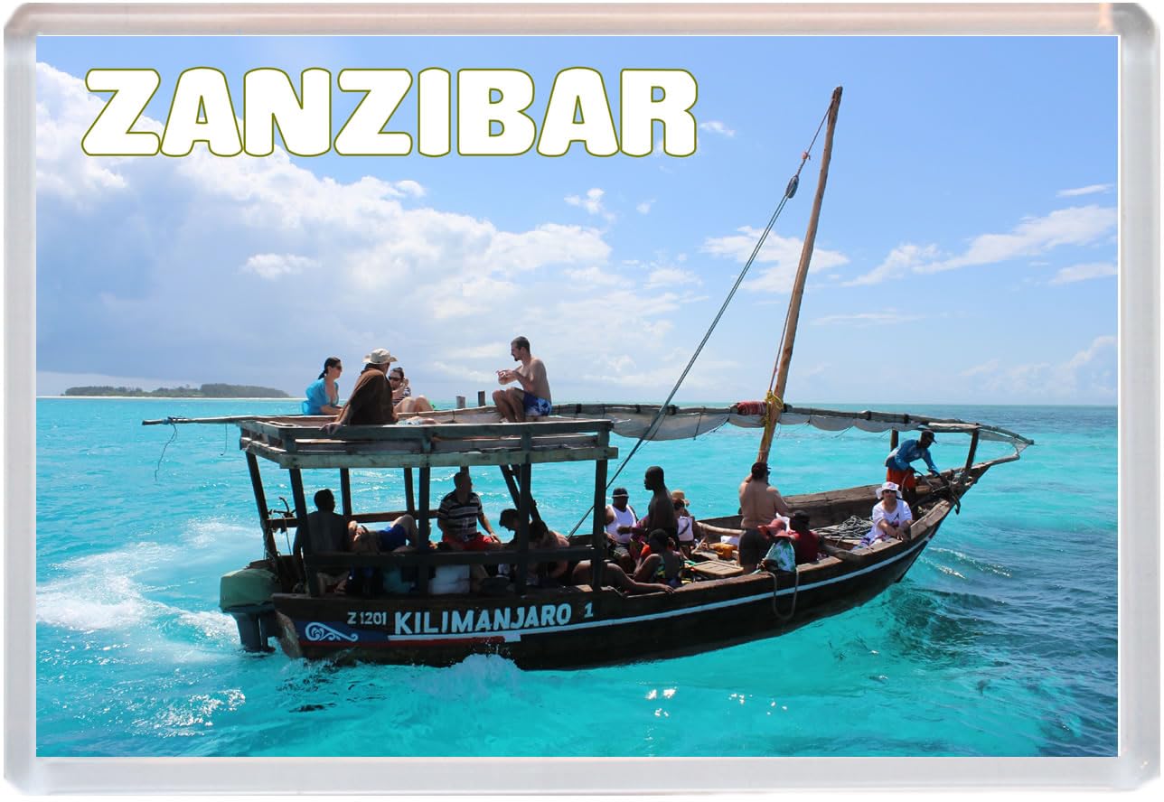 Zanzibar - Africa - Jumbo Fridge Magnet 96 x 67mm BBSFHM1585