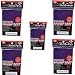 KMC Hyper Matte Sleeves Purple ×5 Sets (5 Packs/total 400 Sheets) (Japan Import) Made in Japan