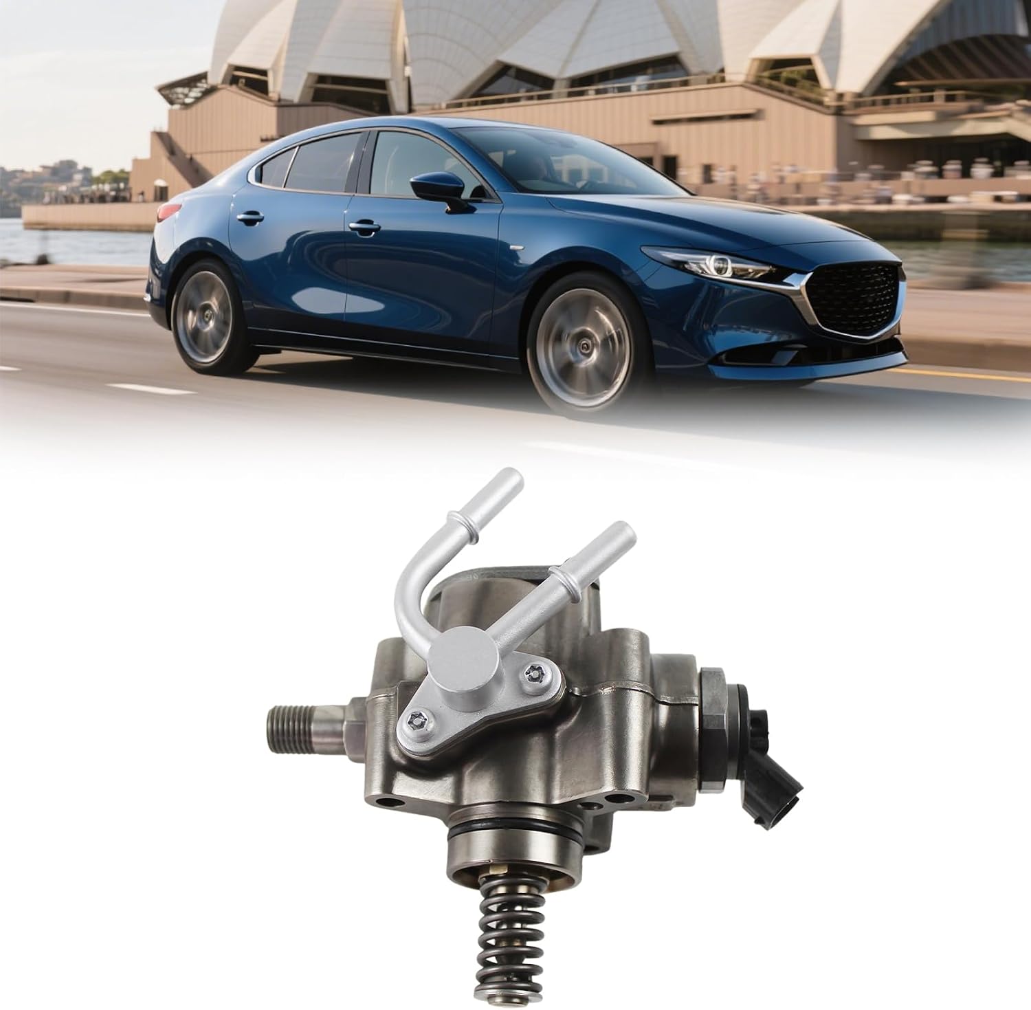 Performance Fuel Pump L3K9-13-35ZC Direct Replacement for 2007-2013 Mazda CX-7 Mazda3 Mazda6 2.3L Fuel System Upgrade Durable OE Fit