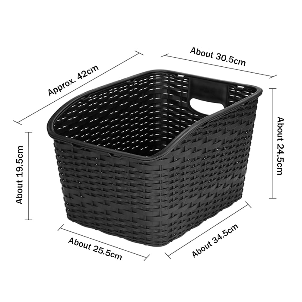 Panier à VéLo ArrièRe - Panier à VéLo pour Chien Panier ArrièRe de Rangement pour VéLo Facile à Installer