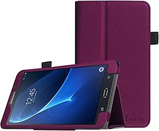 Fintie Case for Samsung Galaxy Tab A 7.0 Folio - Slim Fit Premium Vegan Leather Standing Cover for Samsung Galaxy Tab A 7.0 7-inch Tablet 2016 Release (SM-T280 / SM-T285) (Purple)