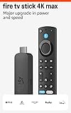 Amazon Fire TV Stick 4K Max streaming device, with AI-powered Fire TV Search, supports Wi-Fi 6E, free & live TV without cable or satellite