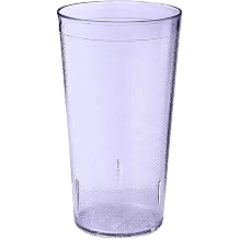 GET 16 oz Blue Plastic Tumbler Set of 12 | Dishwasher safe, BPA-free, Shatterproof, Stackable, Restaurant service, Great for Water, Juice, Soft Drinks and Cocktails