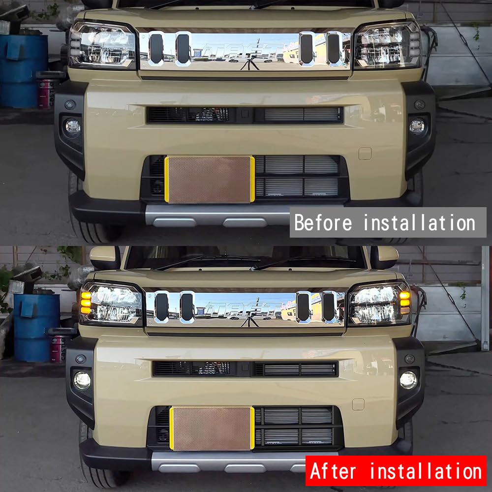 Amazon.co.jp: FYloniing フロントグリルガーニッシュ FOR タフト