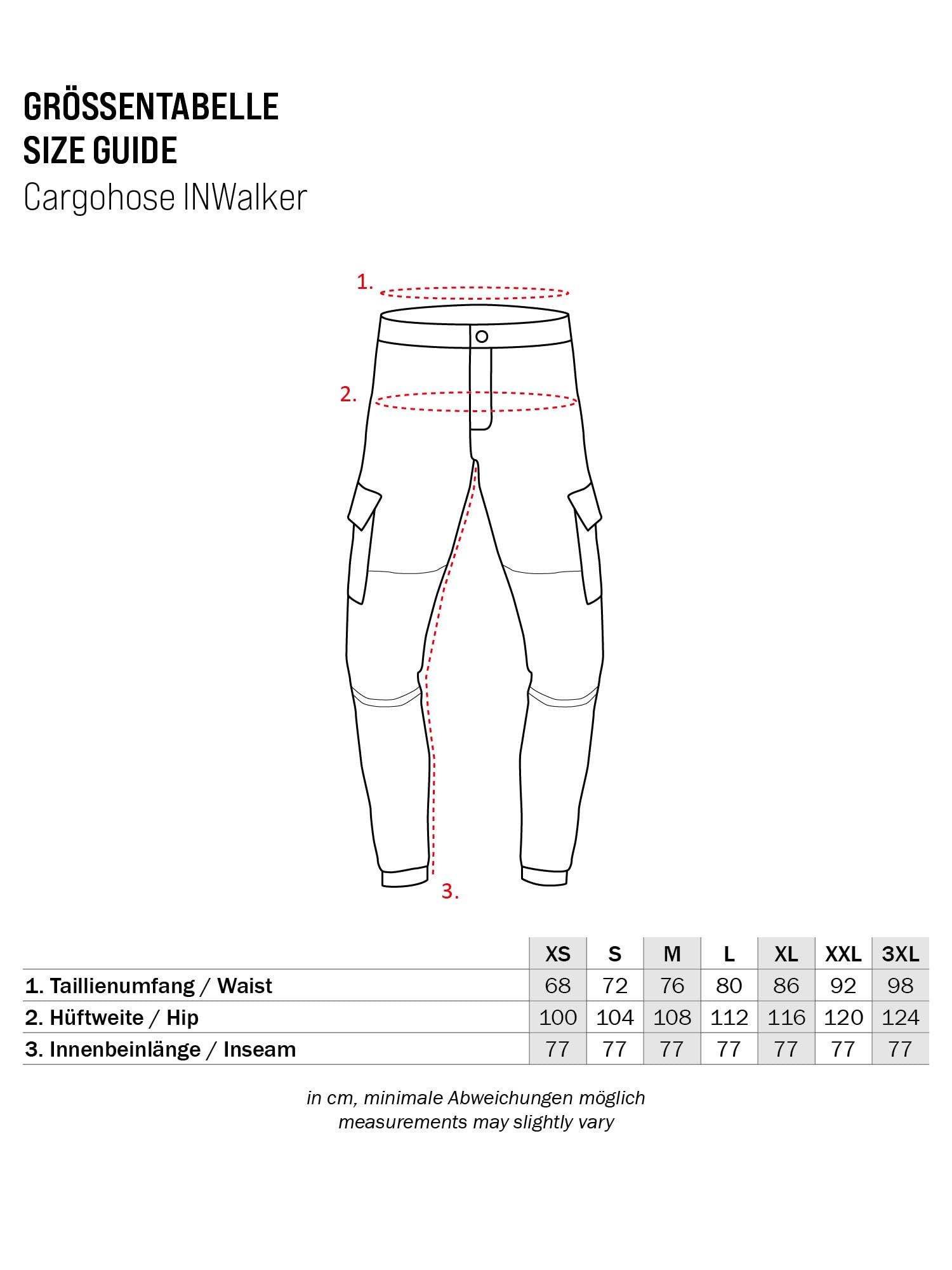 Indicode Męskie spodnie cargo Walker (ze stretchu) | spodnie cargo sztruksowe spodnie bawełniane