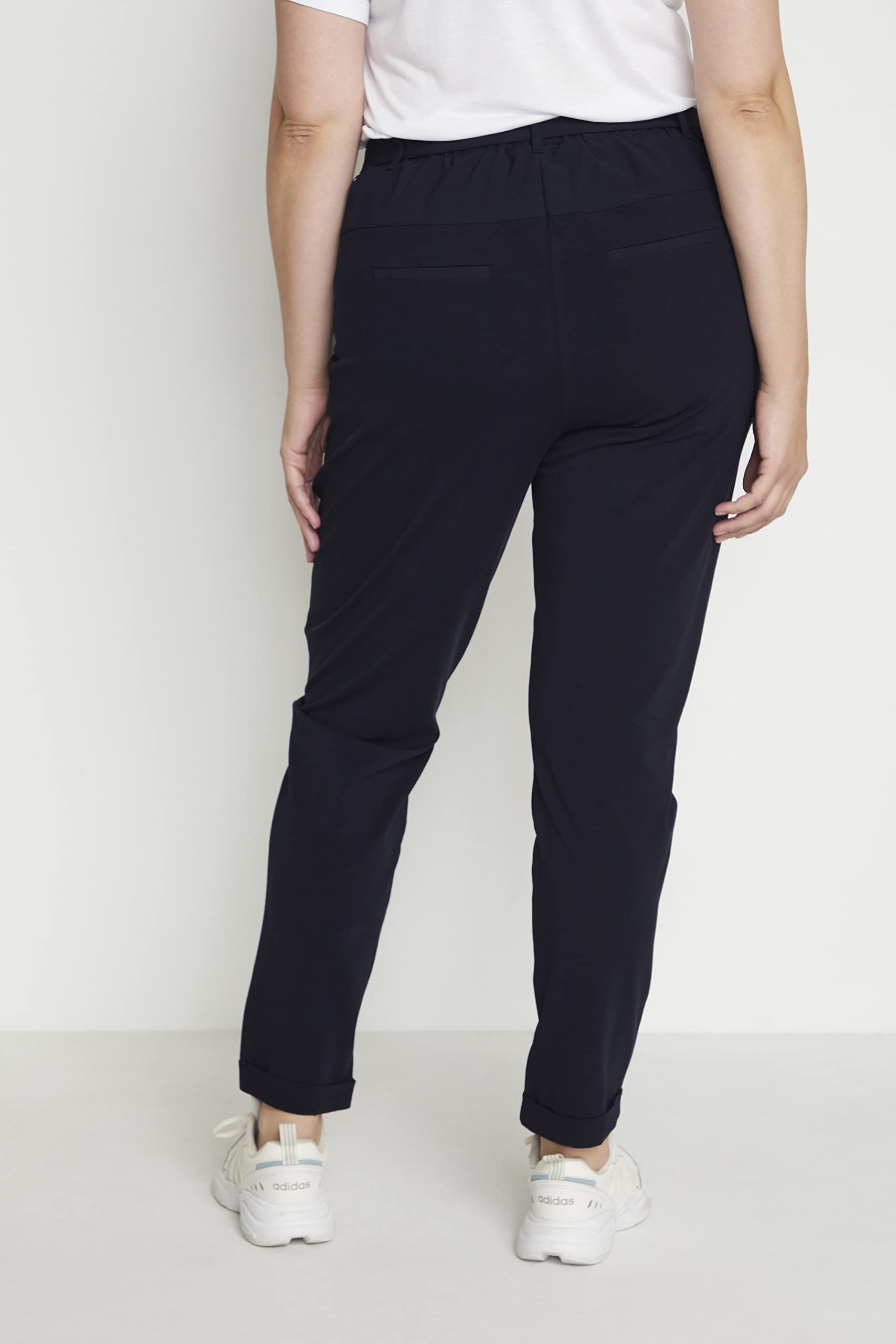 Kaffe Curve Kcjia Belt Pants Pantalones para Mujer