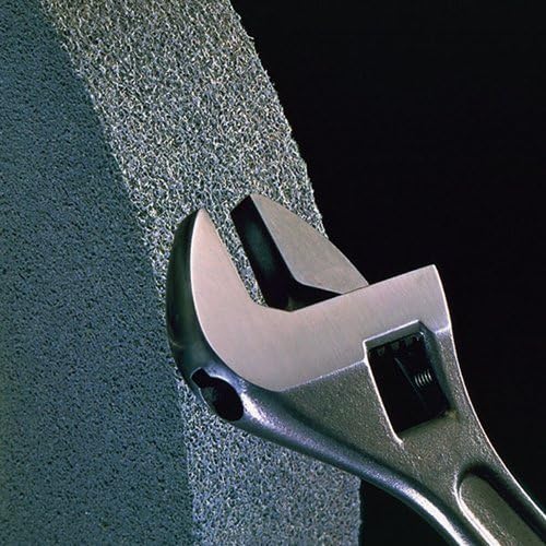 3M Scotch-Brite ST-WL Convolute Silicon Carbide Medium Deburring Wheel - Fine Grade - Arbor Attachment - 8 in Diameter - 3 in Center Hole - 1/2 in Thickness - 03991 [PRICE is per WHEEL]