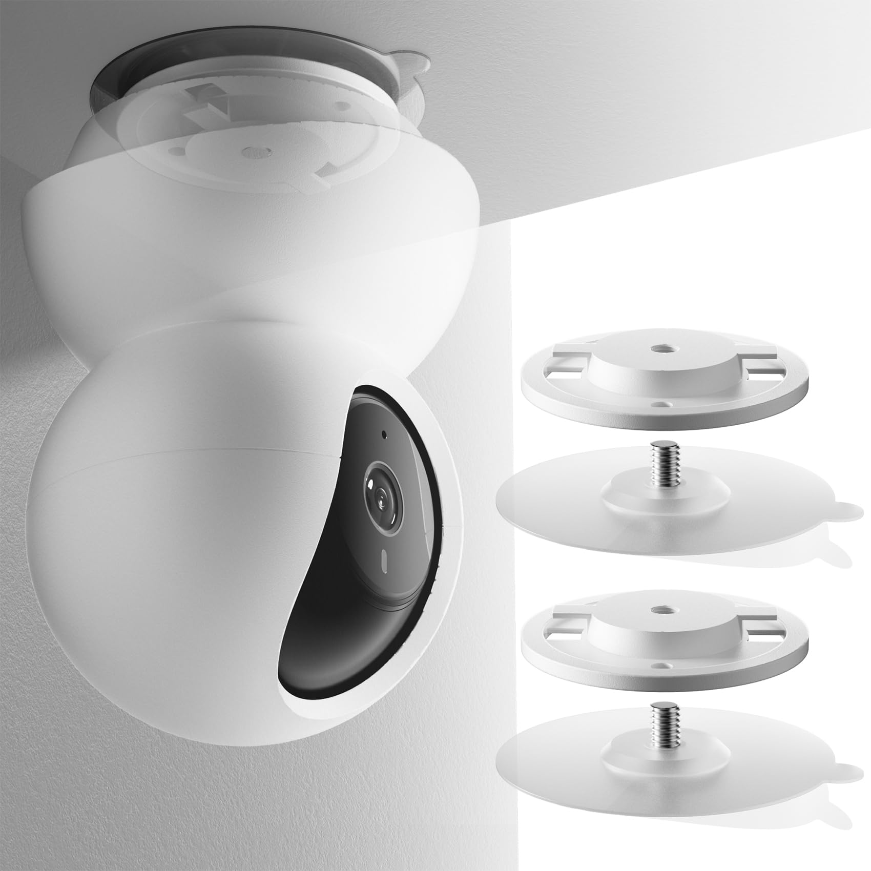 Amazon | SAPESEHE 監視カメラスタンド 粘着式 Tapoカメラマウント TP