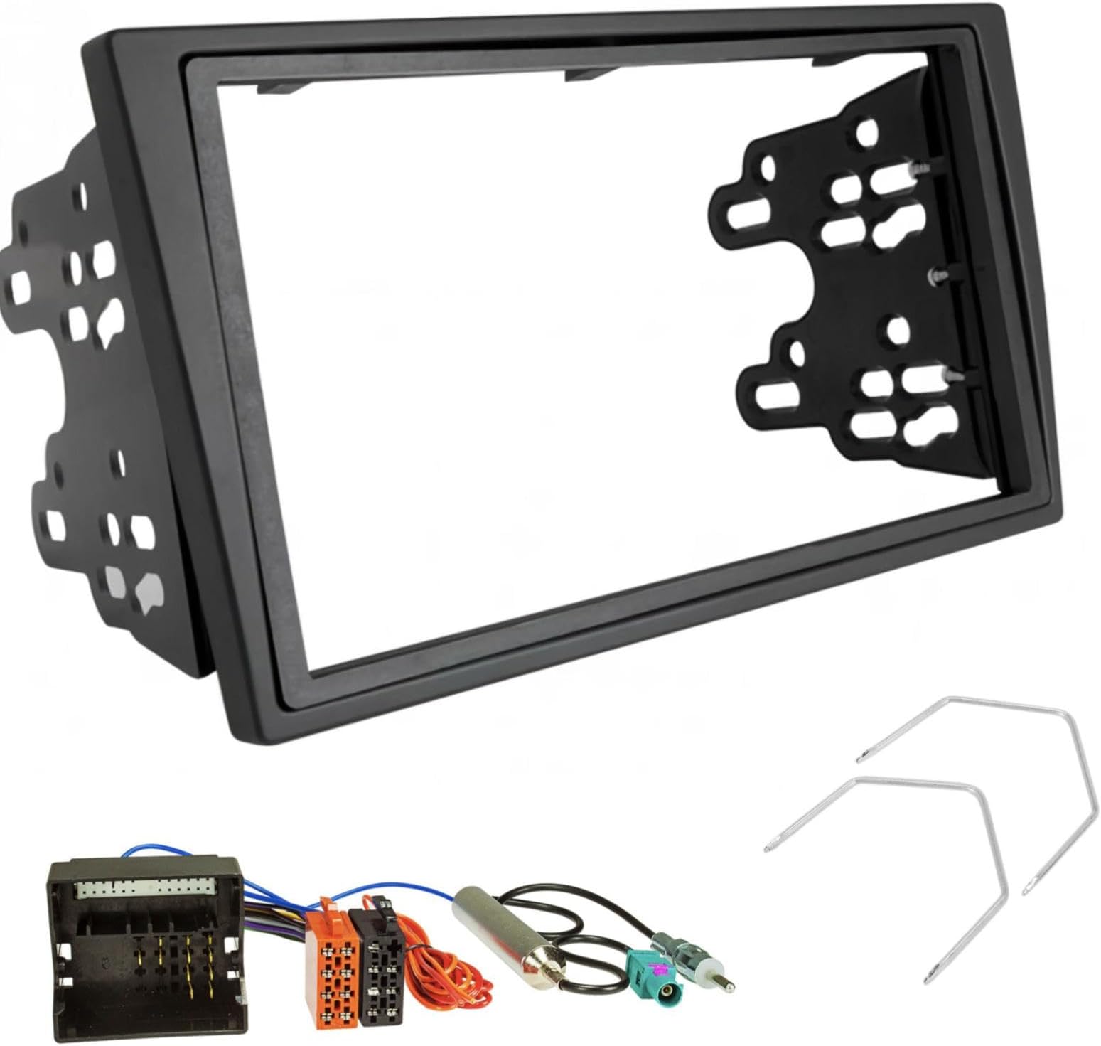 1211 RMS Mascherina Adattatore Vano Autoradio ISO Colore NERO Opel Meriva B | Acquisti Online Su - Foto 8