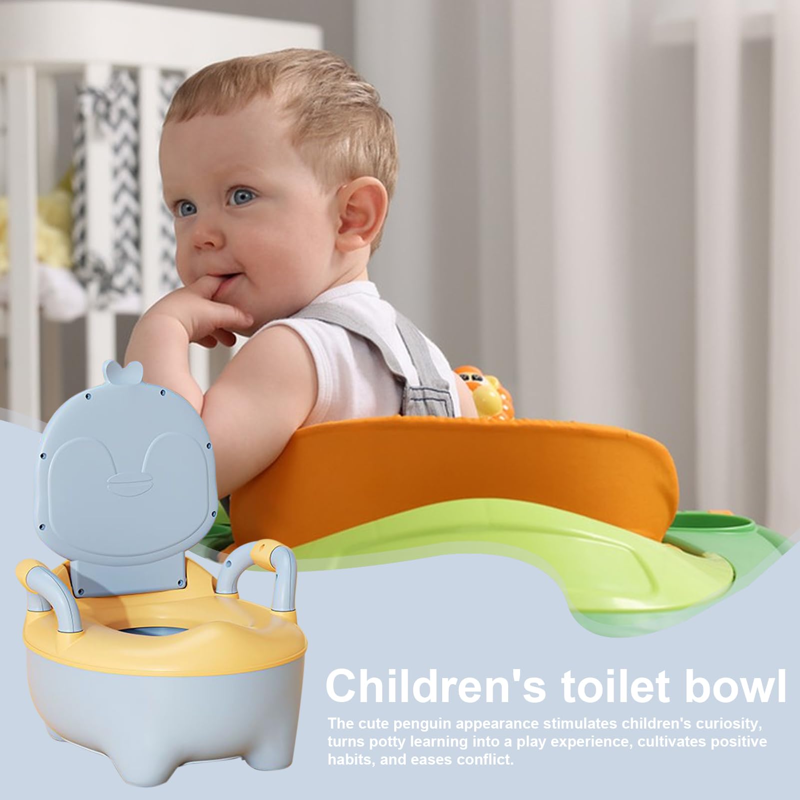 Orinal De Viaje Para Niños Reutilizable, Ligero Y Con Diseño Animal | Orinal Infantil Baño, Hogar, Viaje, Guardería, Preescolar, Juego Al Aire Libre, Camping, Pícnic, Niños