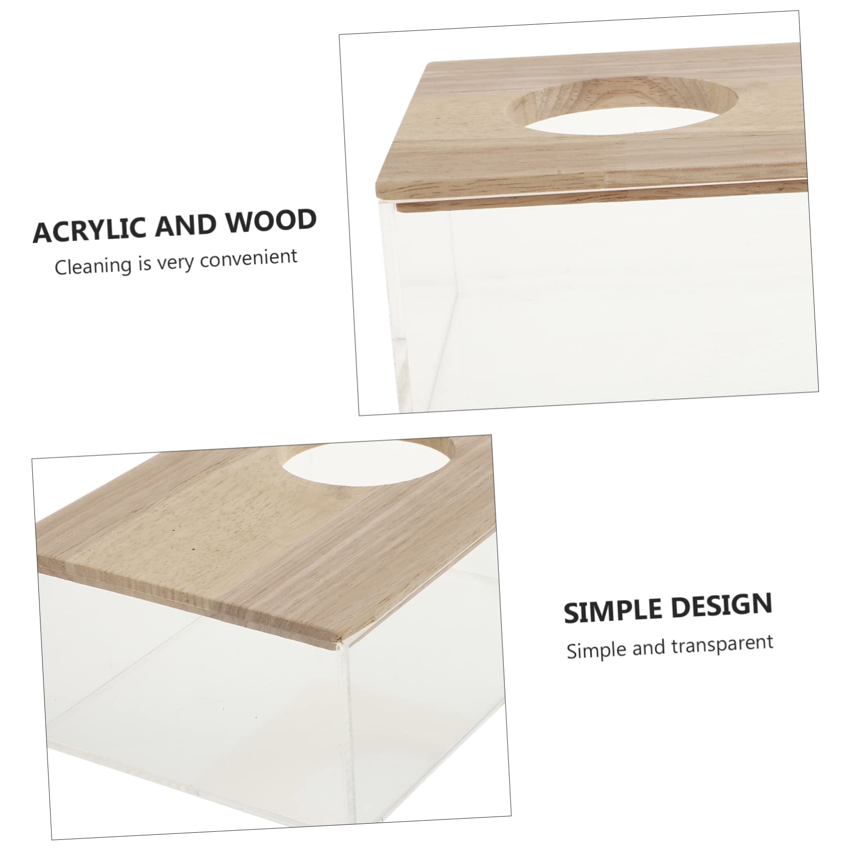 ERINGOGO Hamster Sandbad Transparente Sand-Bad Box Für Kleine Haustiere Für Chinchillas Und Hamster Leicht Zu Reinigen Lagern Vielseitig Einsetzbar