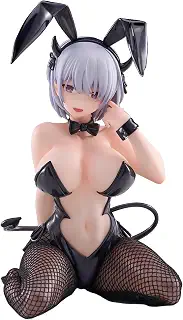 XCX バニーガール乃々 Illustrated by 鈴雨やつみ 1/6スケール PVC&ABS製 塗装済み完成品フィギュア 通常版