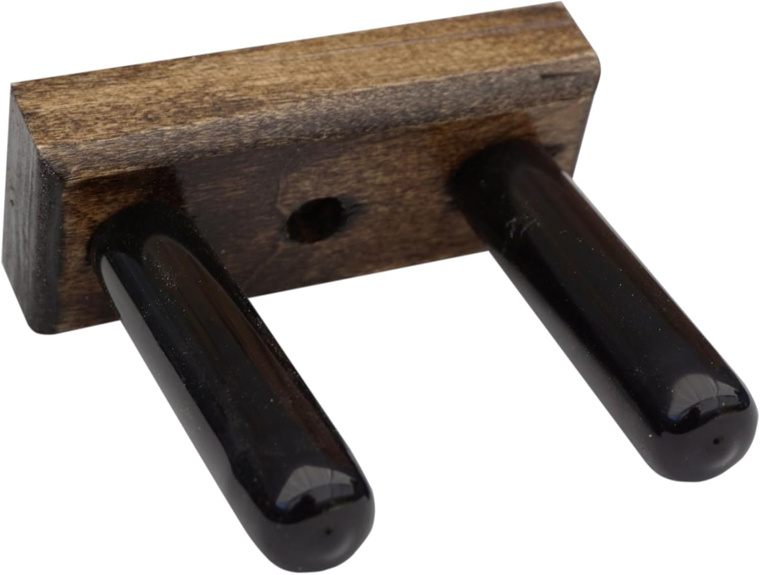Horizontal Wall Mount for a Lacrosse Stick (Made in The USA) (Aged)