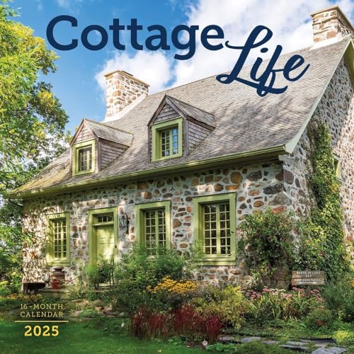 Cottagelife2025wallcalendar  Urban Country Home Decor Cottage life 2025 wall calendar  urban country home decor
