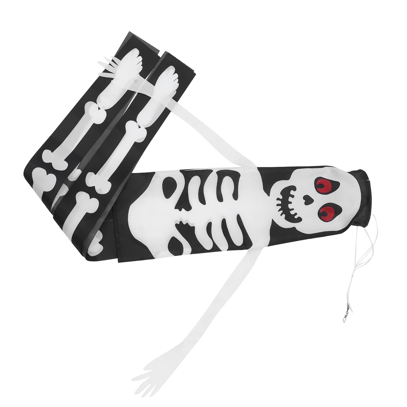 Manche à air de plein air Halloween et bannière de signe de porte SUPVOX
