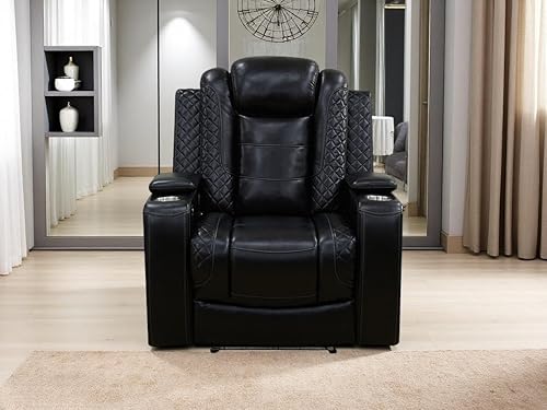 Miniatura 9 de Juego de sofá para sala de estar, sofá de dos plazas con consola de almacenamiento, portavasos, luz LED, puerto USB para apartamento, oficina