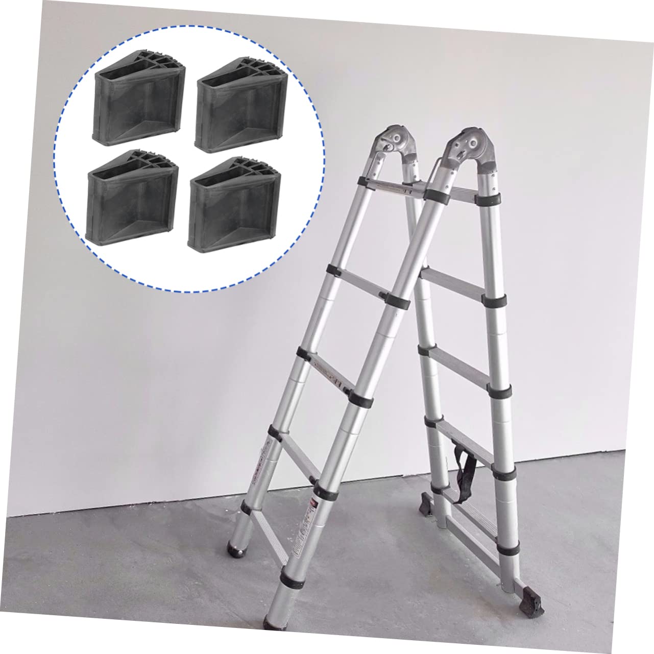 12 Pcs Ladder Feet Pads Ladder Feet Replacement Step Ladder Feet Safety