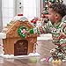 Step2 My First Gingerbread House, Kids Interactive Christmas Holiday Toy, Lights Up and Plays Music, Includes 20 Accessories, For Toddlers 1+ Years Old