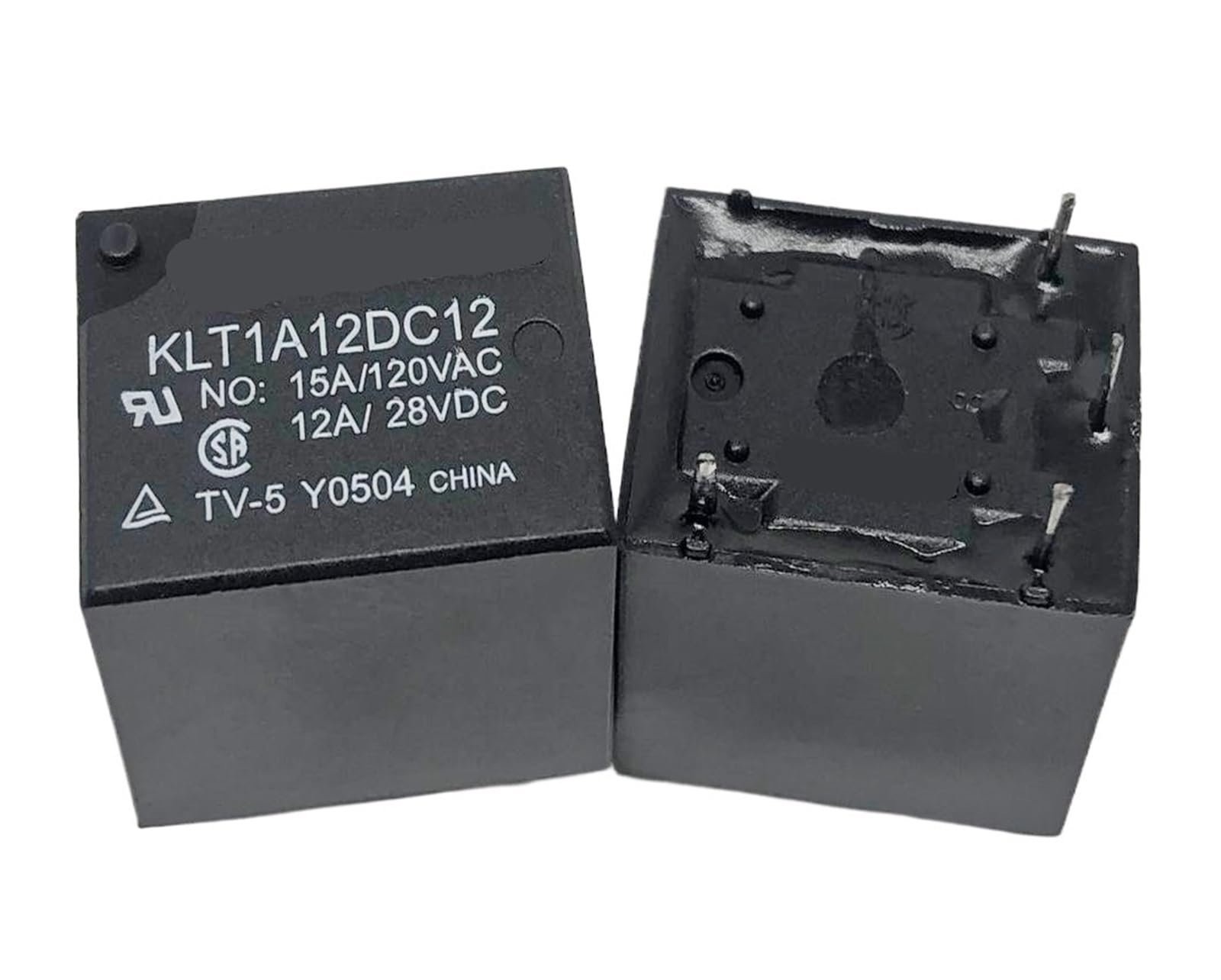 ICXLPMC 1pc KLT1A12DC12 (T73-1A-12V-400 ohm) Relay 4 pins