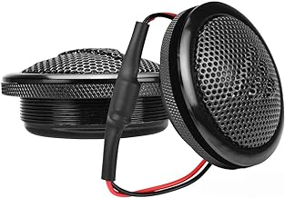 PRV AUDIO Soft Dome Tweeters 240 Watts 4 Ohm TW150SD-4 with Built-in Crossover, 32 mm Silk Dome, Neodymium Magnet for Car Audio and Motorcycle Systems Easy Flush Mount (Pair)