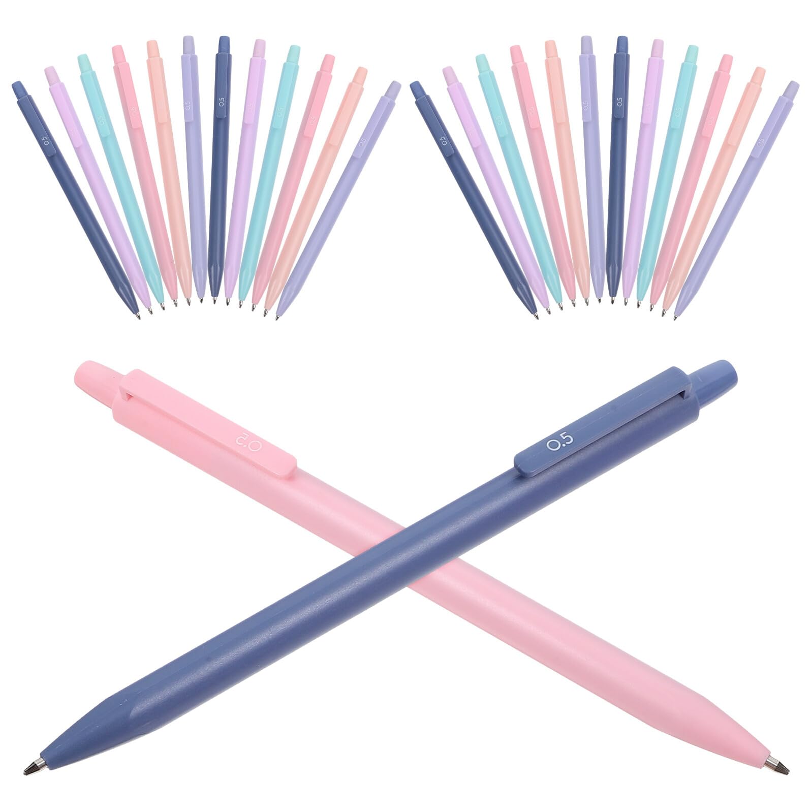 HOMSFOU 3 Ensembles Set De Crayons Mécaniques Automatiques Multicolores Pour Étudiants Design Ergonomique Antidérapant Pour Dessin Et Prise De Notes 30 Pièces * 3